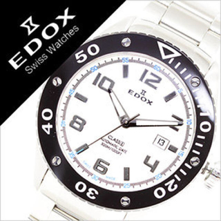 エドックス(EDOX)のedox クラスワンオートマチック 美品  今日だけ(腕時計(アナログ))