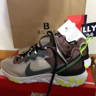 ナイキ(NIKE)のリアクトエレメント87 NIKE REACT ELEMENT 87 (スニーカー)