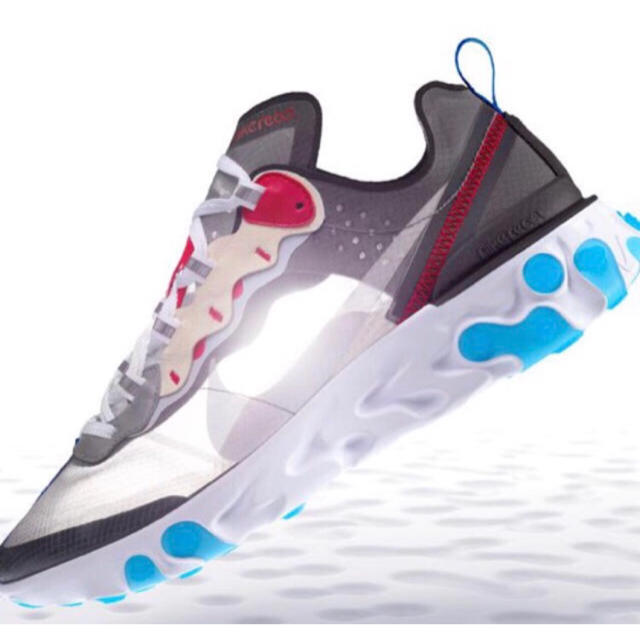 react element87 リアクト エレメント 87 新品 限定品 青✨