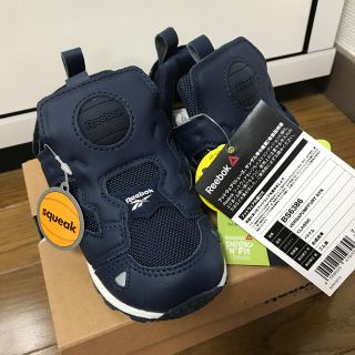 リーボック(Reebok)のsho様専用 ポンプフューリー 13センチ ネイビー キッズ(スニーカー)