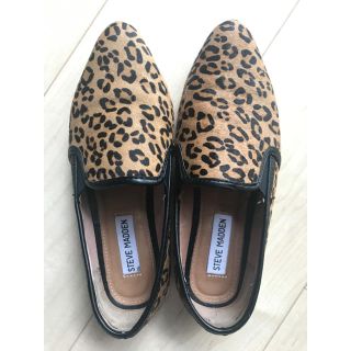 お値下げSteve Madden レオパードモカシン