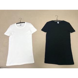 プチバトー(PETIT BATEAU)の今期 プチバトー Tシャツ 白  表示サイズS 16ans(Tシャツ(半袖/袖なし))