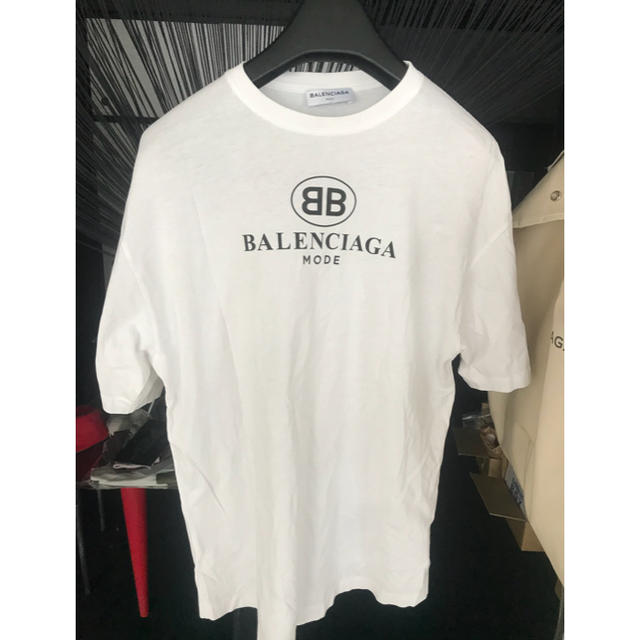 BALENCIAGA BBロゴTシャツ S   フリマアプリ ラクマ