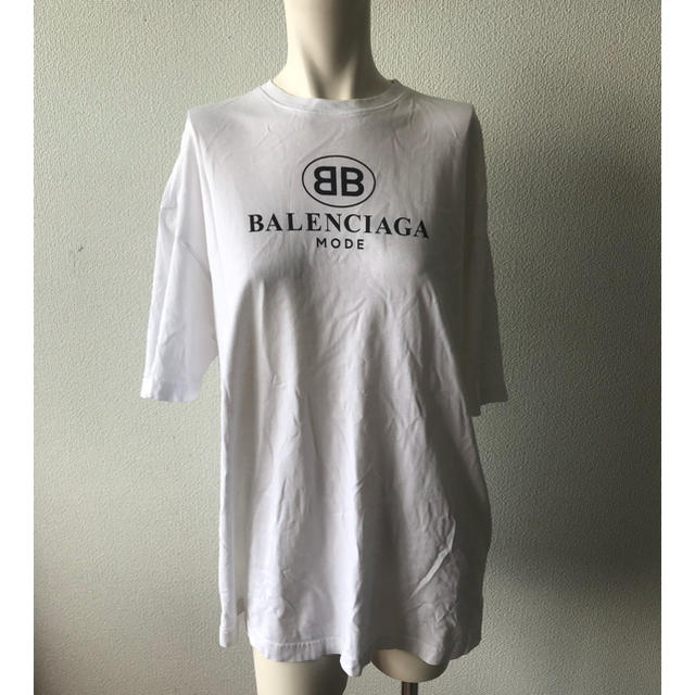 Balenciaga   BALENCIAGA BBロゴTシャツ Sの通販 by Y.U's shop