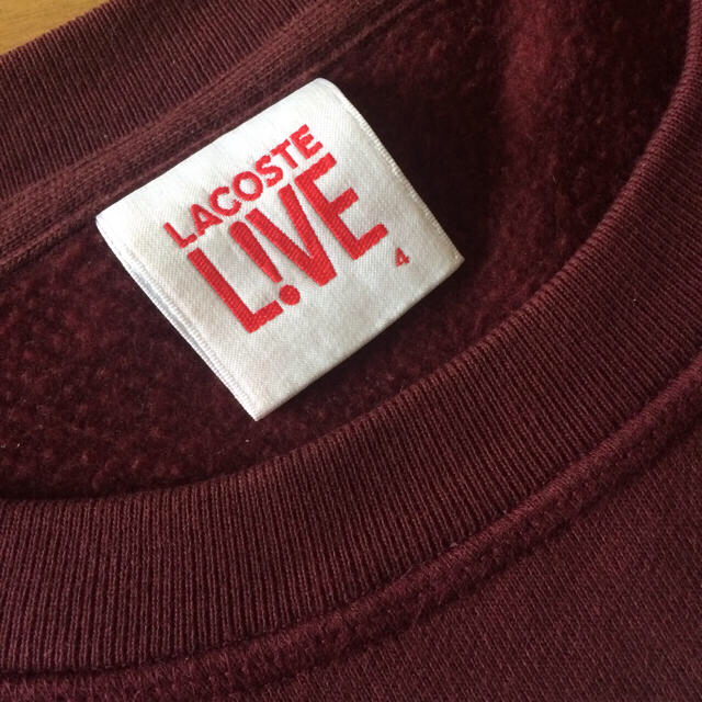 LACOSTE L!VE(ラコステライブ)の専用❗️ラコステ トレーナー 秋冬に メンズのトップス(スウェット)の商品写真