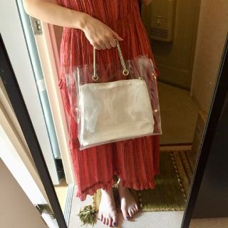 カスタネ(Kastane)のkastane ビニールBAG(トートバッグ)