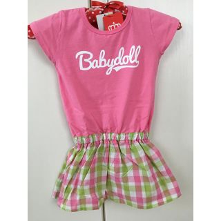 ベビードール(BABYDOLL)のお値下げ！BABY DOLL👑新品未使用✨チェック切替ワンピース(ワンピース)