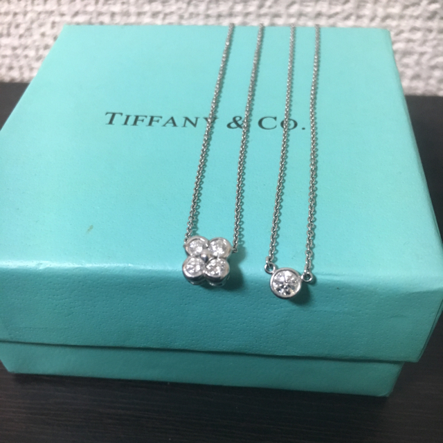 Tiffany & Co. - ティファニー ベゼルセット ダイヤネックレスの通販