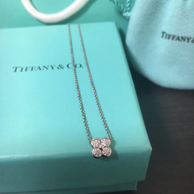 Tiffany & Co. - ティファニー ベゼルセット ダイヤネックレスの通販