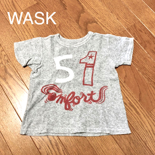 ワスク(WASK)のパイル地の半袖Tシャツ(Tシャツ/カットソー)