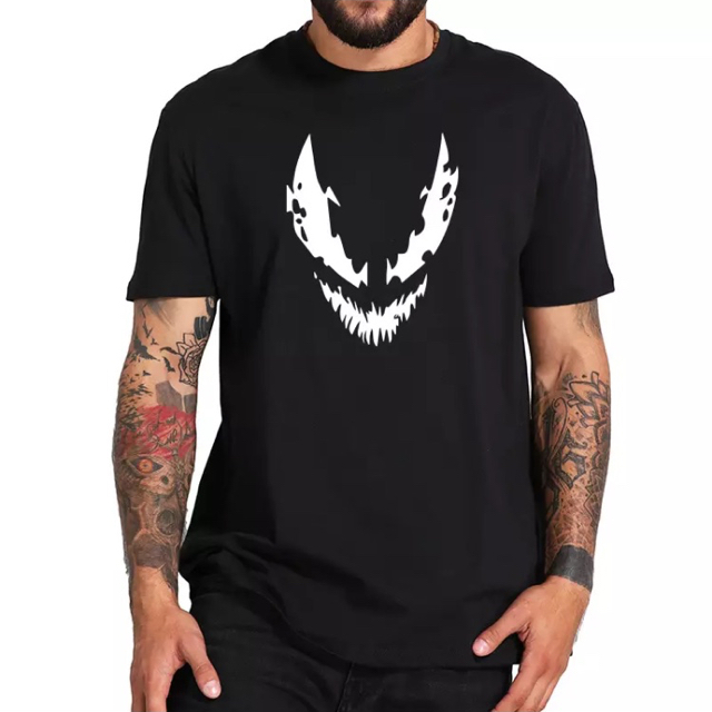 MARVEL(マーベル)の新品未使用 VENOM ヴェノム Tシャツ Sサイズ(日本Mサイズ相当) 黒 メンズのトップス(Tシャツ/カットソー(半袖/袖なし))の商品写真