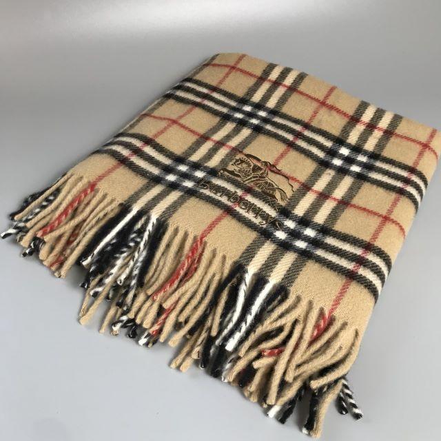 BURBERRY(バーバリー)のBURBERRY/マフラー/ひざ掛け/ブランケット/チェック柄/JU322 レディースのファッション小物(マフラー/ショール)の商品写真