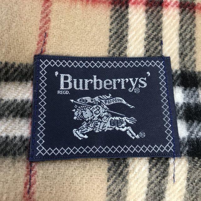 BURBERRY(バーバリー)のBURBERRY/マフラー/ひざ掛け/ブランケット/チェック柄/JU322 レディースのファッション小物(マフラー/ショール)の商品写真