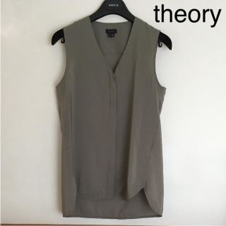 セオリー(theory)のtheory ノースリーブ トップス(カットソー(半袖/袖なし))