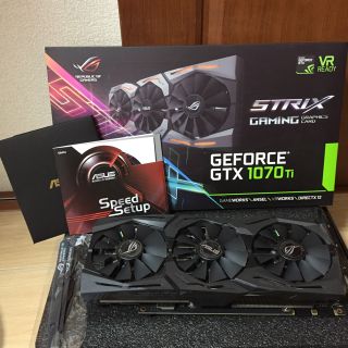 エイスース(ASUS)のGTX1070ti(PCパーツ)