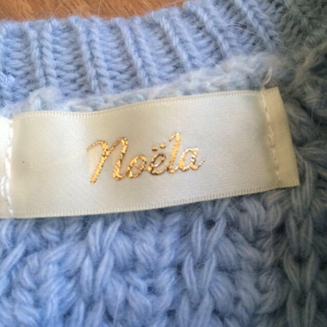 Noela(ノエラ)の水色ニット レディースのトップス(ニット/セーター)の商品写真