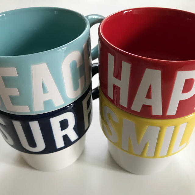 専用⭐︎WTW⭐︎ダブルティー スタッキング マグカップ 4個セット