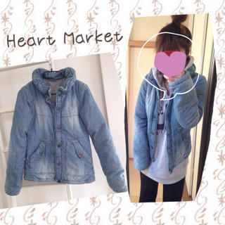 ハートマーケット(Heart Market)のHarketMarket＊デニムダウン(ダウンジャケット)