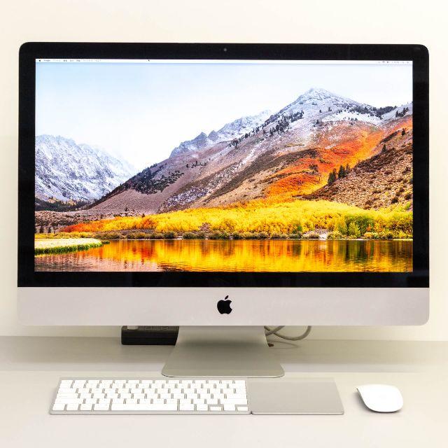 Mac (Apple)(マック)のiMac Late 2013 27インチ＋USキーボード・マウス・トラックパッド スマホ/家電/カメラのPC/タブレット(デスクトップ型PC)の商品写真