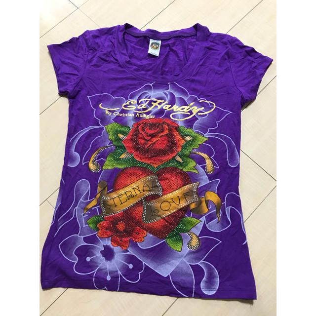 Ed Hardy(エドハーディー)のEd Hardy エドハーディ Tシャツ レディースのトップス(Tシャツ(半袖/袖なし))の商品写真