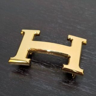 Hermes - エルメス Ｈベルト バックルのみ ゴールドの通販 by aki's ...