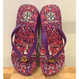 トリーバーチ(Tory Burch)のトリーバーチ ビーチサンダル 厚底ビーサン ウェッジソール(ビーチサンダル)