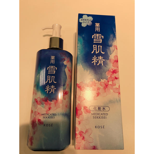 薬用雪肌精 限定 2018 桜デザイン500ML