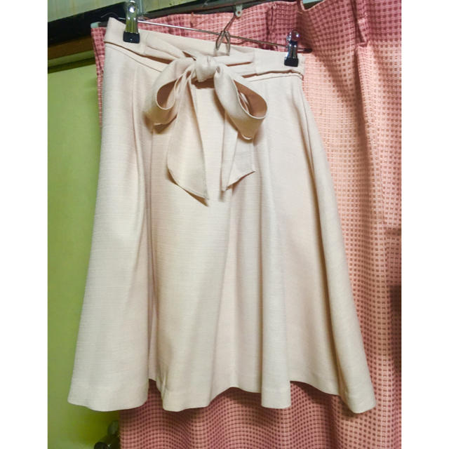 LAISSE PASSE(レッセパッセ)のタックフレアスカート レディースのスカート(ミニスカート)の商品写真