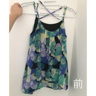 イング(INGNI)の☆SALE☆ INGNI フレアキャミソール(花柄)(キャミソール)