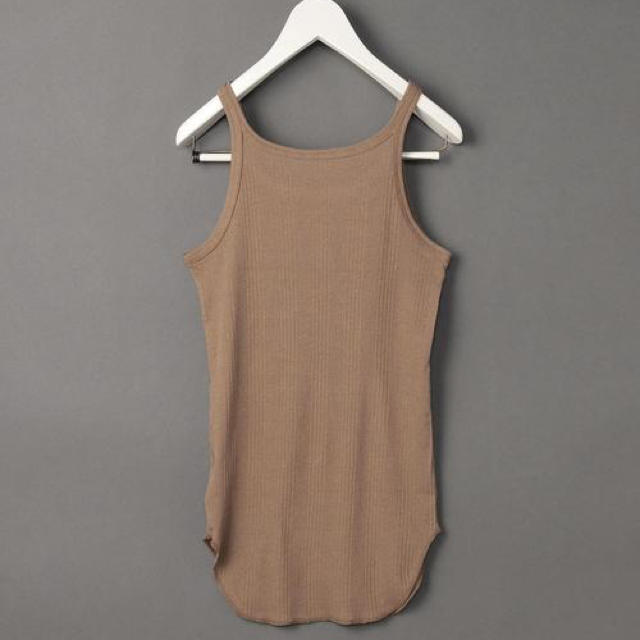 BEAUTY&YOUTH UNITED ARROWS(ビューティアンドユースユナイテッドアローズ)の〈6(ROKU)〉TEREKO TANKTOP レディースのトップス(タンクトップ)の商品写真