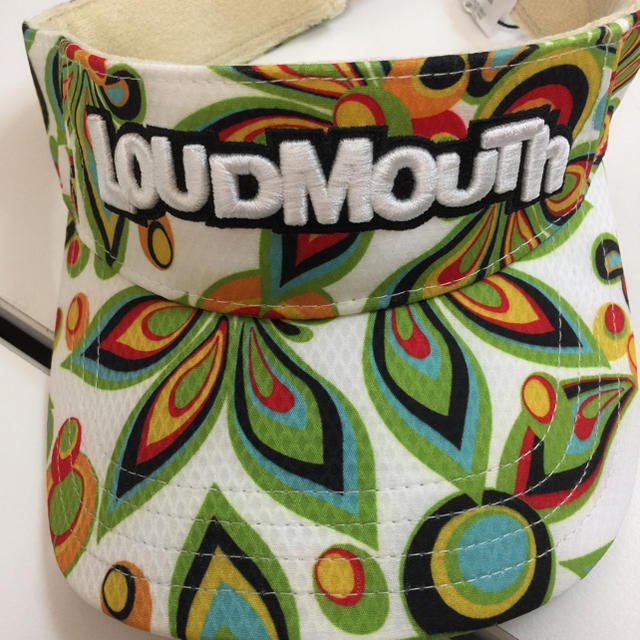 Loudmouth(ラウドマウス)のloudmouth  サンバイザー  フリーサイズ  ラウドマウス   スポーツ/アウトドアのゴルフ(ウエア)の商品写真