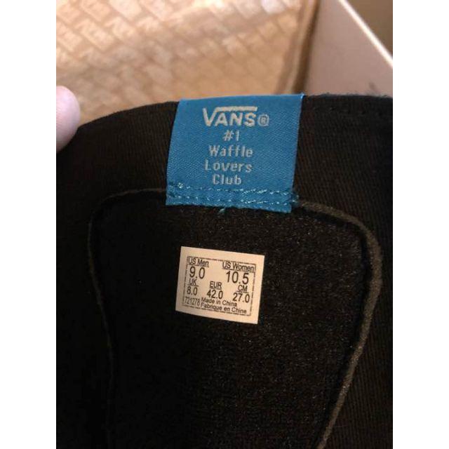 WTAPS VANS SK8-HI BLUE FLAME US9 27cm メンズの靴/シューズ(スニーカー)の商品写真