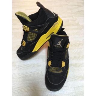 ナイキ(NIKE)のNIKE AIR JORDAN4 thunder aj4 サンダー 27.5cm(スニーカー)