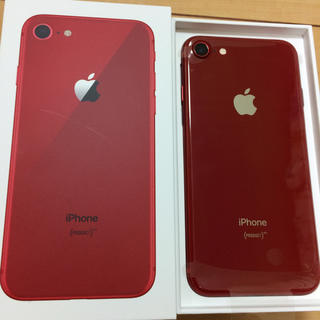 アップル(Apple)の即購入OK 判定「◯」iPhone8 64GB RED SIMフリー(スマートフォン本体)