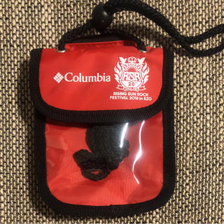 コロンビア(Columbia)のRSR2018 ライジングサンロックフェス コロンビア パスケース ポーチ 新品(音楽フェス)