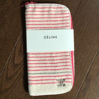 セリーヌ(celine)の【新品】セリーヌ タオル ポーチ(ポーチ)