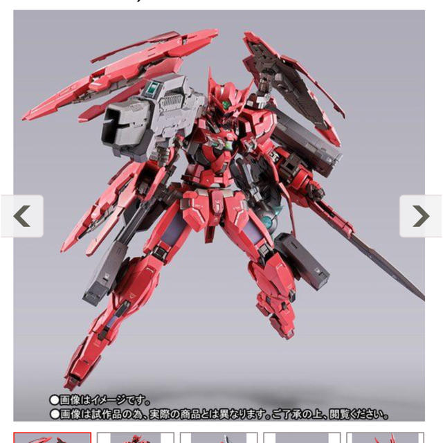 BANDAI(バンダイ)のMETAL BUILD ｶﾞﾝﾀﾞﾑｱｽﾄﾚｱ TYPE-F  エンタメ/ホビーのフィギュア(アニメ/ゲーム)の商品写真