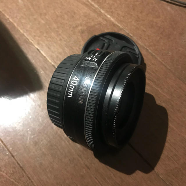 スマホ/家電/カメラcanon レンズ 40mm F2.8 パンケーキ