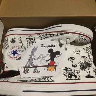 シュプリーム(Supreme)のcons sean pablo 26cm converse white pro(スニーカー)