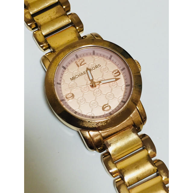 Michael Kors(マイケルコース)の【N様専用】 MICHAEL KORS 腕時計 ピンクゴールド レディースのファッション小物(腕時計)の商品写真