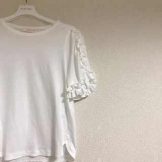 シーバイクロエ(SEE BY CHLOE)のseebychloe フリルTシャツ(Tシャツ(半袖/袖なし))