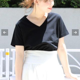 ジャーナルスタンダード(JOURNAL STANDARD)の【1回着用】ジャーナルスタンダード VネックTシャツ【WEB限定ブランド】(Tシャツ(半袖/袖なし))