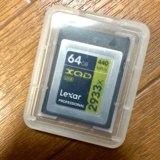 レキサー(Lexar)のレキサー Lexar XQDカード 64G(PC周辺機器)