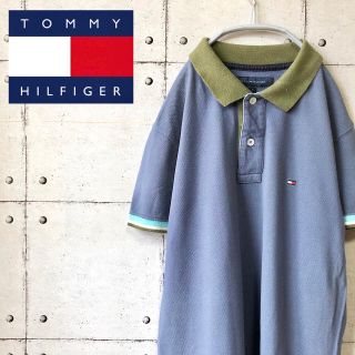 トミーヒルフィガー(TOMMY HILFIGER)の【大人気】 トミーヒルフィガー   ワンポイントロゴ ポロシャツ マルチカラー(ポロシャツ)