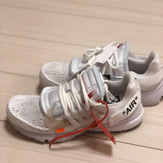 off-white エアプレスト 白 27cmスニーカー