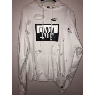 ELVIRA HOODIE 白M(パーカー)