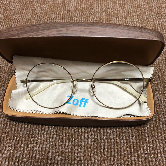 Zoff(ゾフ)のZoff 丸メガネ レディースのファッション小物(サングラス/メガネ)の商品写真