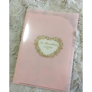 レメルヴェイユーズラデュレ(Les Merveilleuses LADUREE)の【送料込】ラデュレ クリアファイル(ファイル/バインダー)