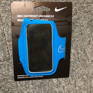 ナイキ(NIKE)の【新品】NIKE ナイキ ランニング アームバンド スマホケース ブルー(その他)