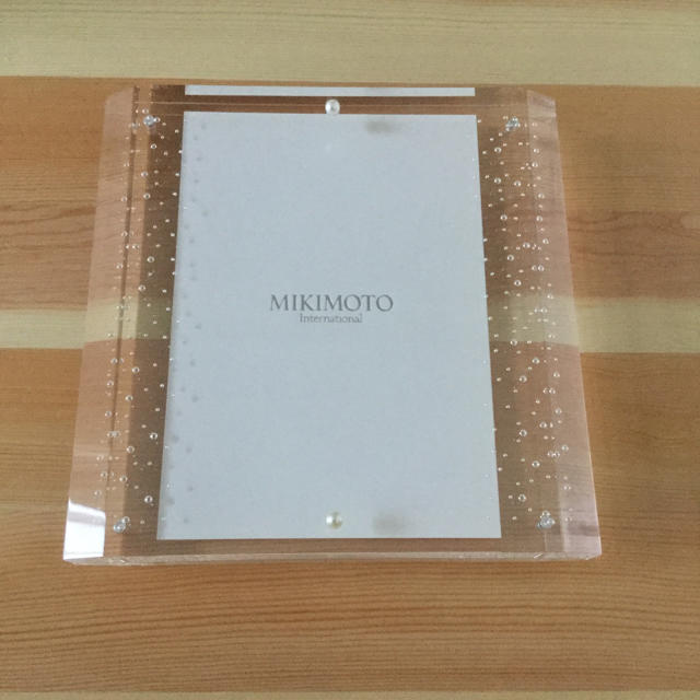 MIKIMOTO(ミキモト)のMIKIMOTO クリアパール フォトフレーム インテリア/住まい/日用品のインテリア小物(フォトフレーム)の商品写真